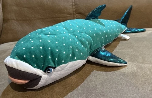 Disney Finding Dory TY Sparkles Destiny Whale Shark Plush Beanie 18" LARGE Buddy