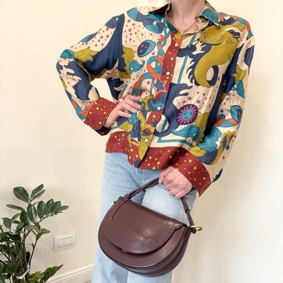 Max Mara Weekend Bluse/Shirt aus reiner Seide.