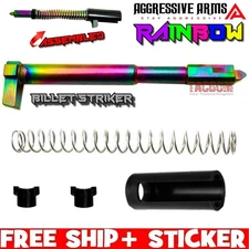 AGGRESSIVE ARMS BILLET RAINBOW STRIKER ASSEMBLY FOR GLOCK GEN 1 2 3 4 FIRING PIN