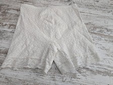 Vintage Renette Style 266 White All Over Lace Shapewear Size Large See Detail 12