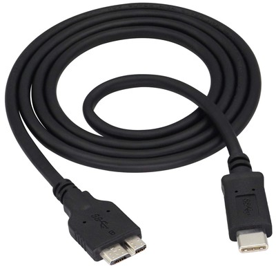 Type-c to Micro b Mobile Hard Drive Data Cable,USB Type-c Male to Micro B Mal...