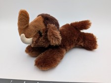 Aurora Wooly Mammoth Plush Brown 6 Inch 2016 Stuffed Animal Toy