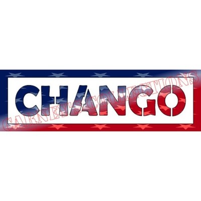 3''x12'' Plastic Stencil - Chango (MB344)*****