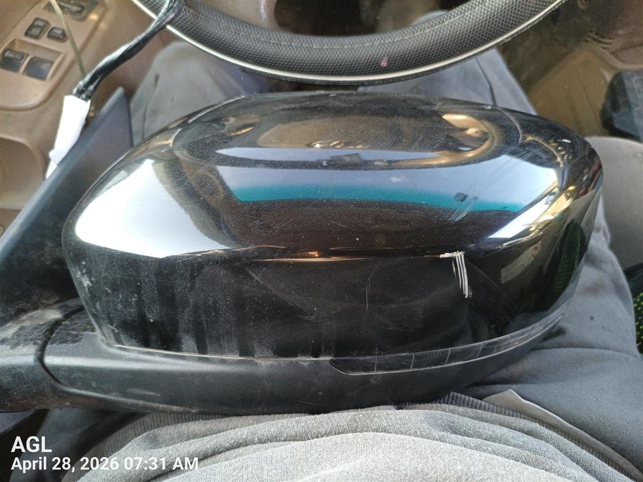LH BLK SIDE VIEW MIRROR OEM 2018 MASERATI LEVANTE 1YR WRNTY