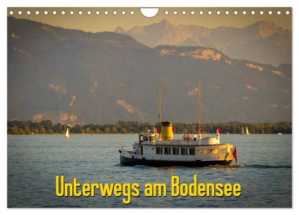 Unterwegs Am Bodensee (Wandkalender 2026 Din A4 Quer), Calvendo Monatskalender-image