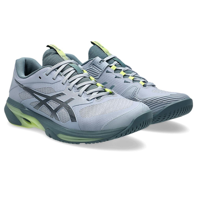 Asics Solution Speed FF 4 Tennis Shoe Grey Yellow 1041A532-400