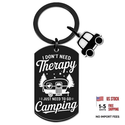 Camper Keychain Camper Decor Accessories Camping Gifts for Women Men Cool 