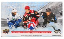 2024-25 🏒 Upper Deck AHL Hockey Hobby Box American Hockey League 12pks Per Box