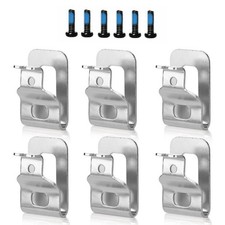 6Pcs Steel Belt Clip Hooks For DeWalt 20V Drill Impact Driver N268241 N169778 D