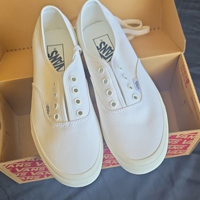 VANS Authentic True White VN000EE3W00 Men's Lace Up Low Top Canvas Sneaker
