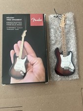 Axe Heaven Fender Sunburst Strat - 6 Inch. Holiday Ornament