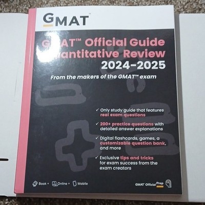 Wiley GMAT Official Guide Quantitative Review Study Guide Graduate Management A 