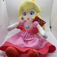 NWT Official Nintendo Super Mario Bros Princess Peach 20 inch Plush