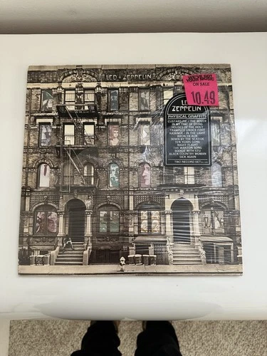 LED Zeppelin II Vinyl Record Partially Sealed Partially Sealed Album 1975