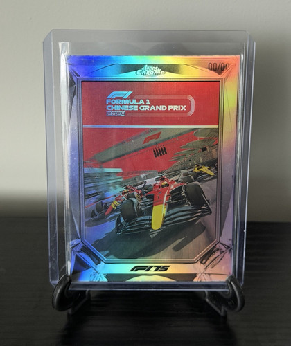 Formula 1 Chinese Grand Prix 2024 #F175-6 2025 Topps Chrome Formula 1 Diamond Drives card