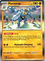 Machamp 068/165 Scarlet & Violet 151 Holo Rare