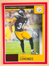 Terrell Edmunds 2020 Score Red Parallel SP #81 Pittsburgh Steelers