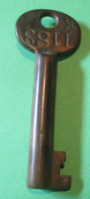 DE COLECCIÓN BARRIL ABIERTO LLAVE ESQUELETO LATÓN POLICÍA K 1183 ALARMA LLAMADA CAJA GAMEWELL FIRE