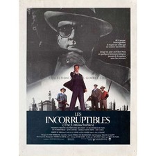 THE UNTOUCHABLES French Herald/Trade Ad 2p - 10x13 in. - 1987 - Kevin Costner, B