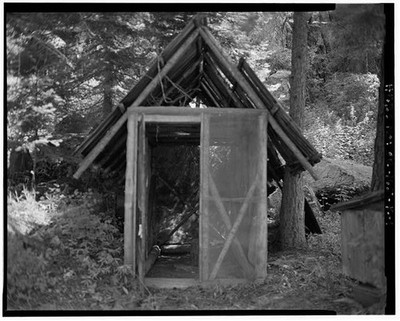 Photo:Joseph Oregon Eagle Cap Wilderness 1900s Deer Shed Horse Ranch Cabin