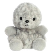 Grey Palm Pals 5" Marina Harbor Seal Stuffed Animal Plush Fluffy Touch Kids Toy