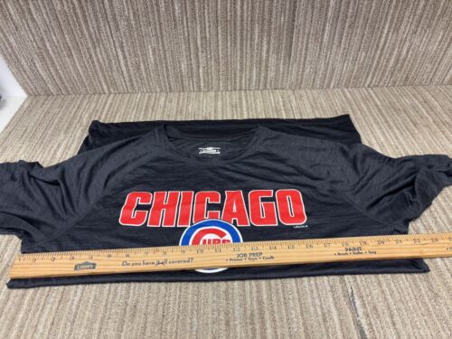 Chicago Cubs Men's T-Shirt Size Large Short Sleeve MLB Genuine Merchandise Poly - Picture 4 of 6