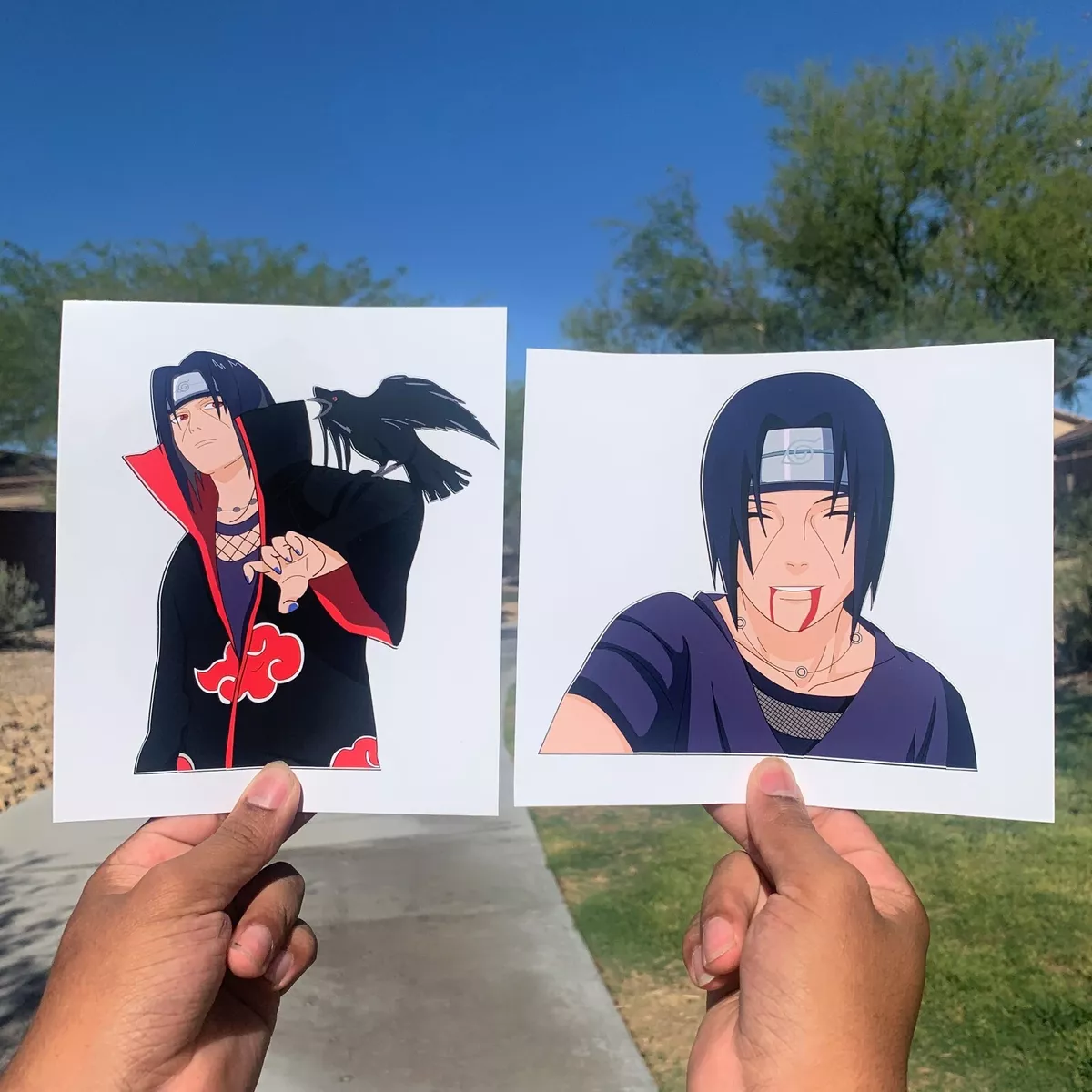 Itachi Uchiha Sasuke Madara Shisui Uchiha Sharingan Mangekyo Peeker Anime  Decal