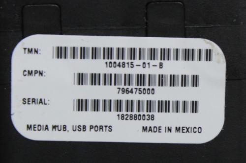 Tesla Model S 2012-2020 consola central doble puerto USB puerto multimedia concentrador OEM - Imagen 6 de 6