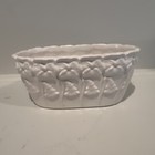 Vintage Ceramic Basket Woven Candy Dish Bowl Portugal #367, 6" — photo 3