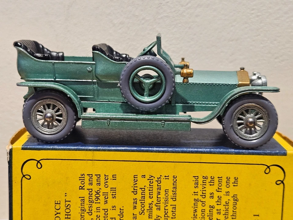 Matchbox Models of Yesteryear Y15-1 1907 Rolls Royce Silver Ghost, Issue 2 - Image 2 of 4