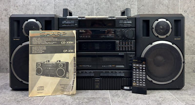 SHARP CD-X99H Radiorecorder Ghettoblaster Stereoanlage Vintage