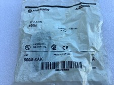 Lot of 3 Allen Bradley 800M-XAK  A  Contact Block 22mm Push Buttons 1NO 1NC  NEW
