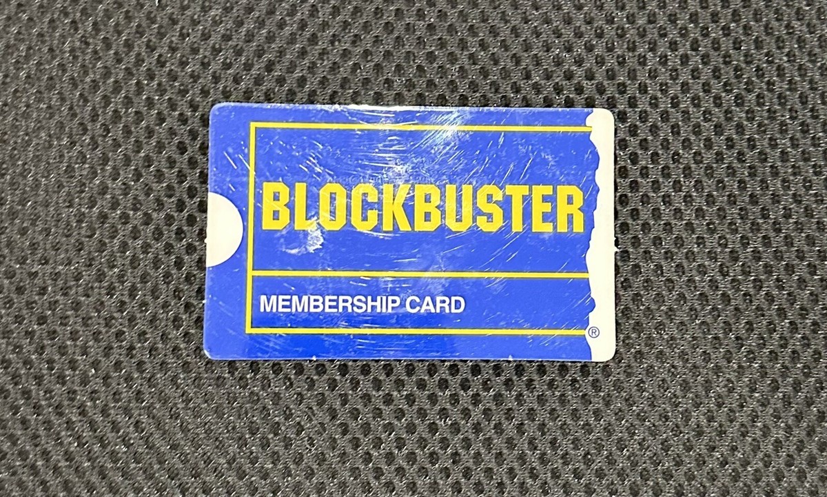 Cartes De Membre Blockbuster Video Rares - Édition Las Vegas - Années 90 Et 2004 - Occasion