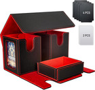 3-in-1 MTG Deck Box: Magnetic Leather Storage for Commander & TCG Cards