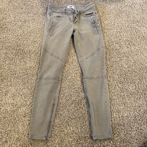 paige jeans 27 green rn#27002 | eBay