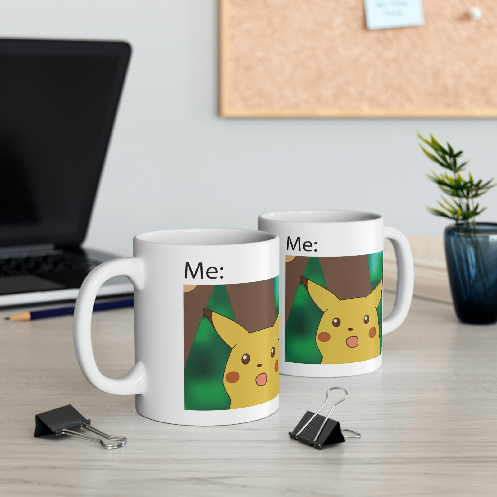 Surprised Pikachu Meme Mug - Blow My Budget