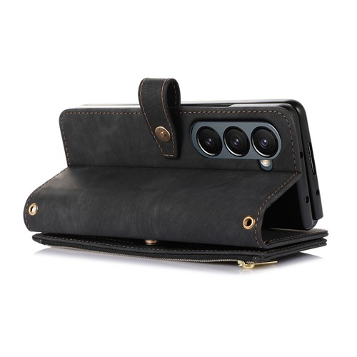 For Samsung Galaxy Z Fold5/Fold4/3 Crossbody Wallet Multi Card Slots Phone Case - Photo 6 sur 80