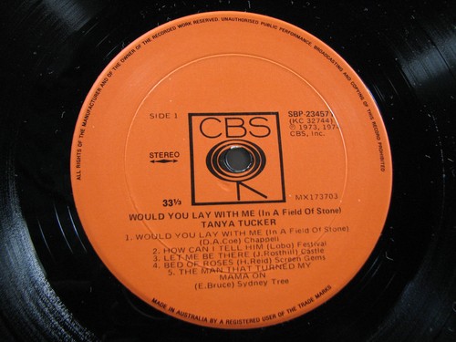 TANYA TUCKER Would You Lay With Me (In A Field Of Stone) LP SirH70 - Picture 3 of 3