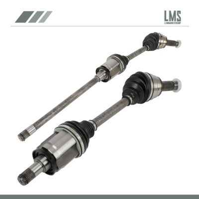 For BMW X5 2009-2013 3.0L Turbocharged Front Left Right CV Axle Drive Shaft 2Pcs