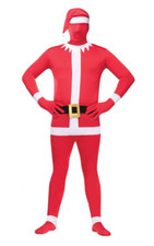 Santa Claus Skin Suit Costume
