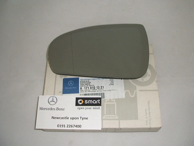 NEW Genuine Mercedes-Benz SLK SL CLS LH Mirror Glass A1718101321 