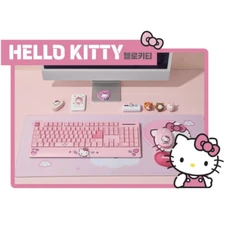 Sanrio Hello Kitty Wireless Keyboard Mouse Combo Set Korean/English