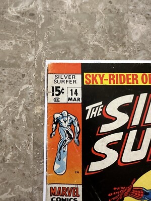 Silver Surfer #14 VG/FN (1970 Marvel Comics) | eBay