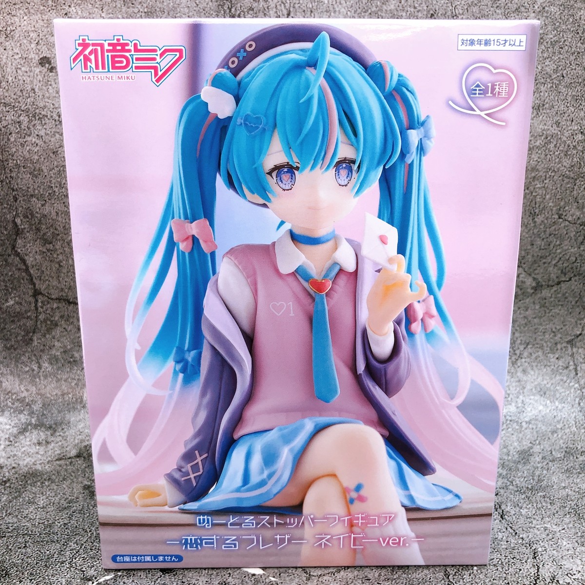 Hatsune Miku Love Blazer Navy ver. Noodle Stopper Figure FuRyu