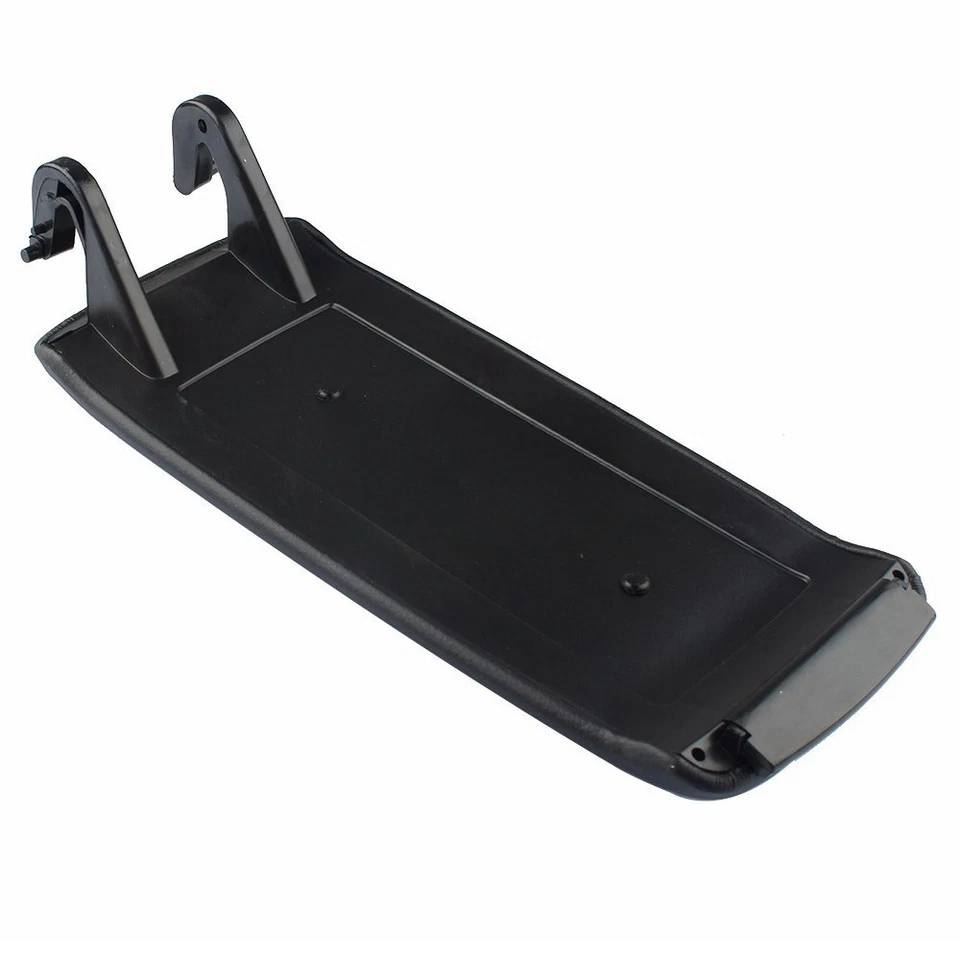 Cubierta de reposabrazos de consola central de coche de cuero ABS negra nueva para Audi A6 C5 1998-2005 Foto 4 de 4