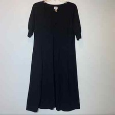 EUC Chico’s V-neck Super Soft Little Black Dress Size 2/Women's L