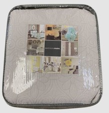 Madison Park Gray Quebec Quilted 3-Pc. Bedspread Set Size King