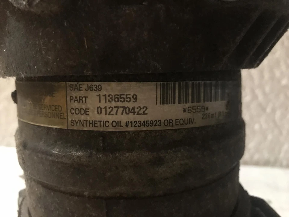 Alternador usado se adapta a: camioneta GMC 2500 1997 100 amperios diésel grado A Foto 3 de 4