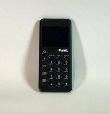 Punkt MP02 Mobile Phone Black SIM Free Used Good Condition 11.6 5.2cm Japan