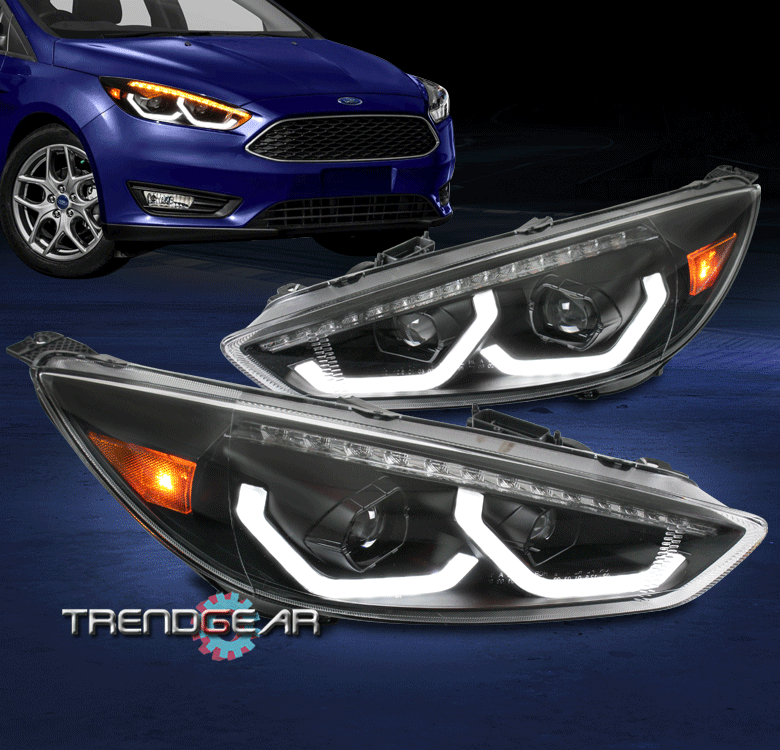 Ford focus aftermarket headlights discount